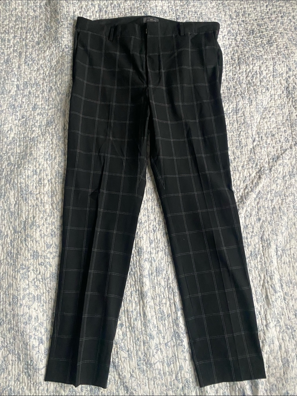 H&M Black Slim Fit Dress Pants
